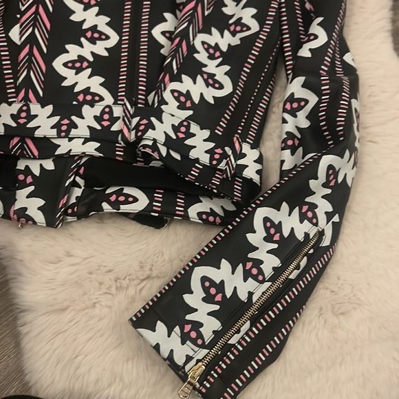 Patrizia peppe leather jacket / size small US - Picture 7 of 11